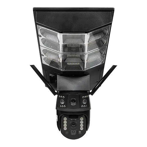 IP PTZ-відеокамера автономна з 4G, прожектором та сонячною панеллю 3Mp+3Mp+3Mp Light Vision VLC-1030IG10ZL/2C (Lamp+Solar) f=4mm, на акумуляторних батареях (75-00289) - фото 2