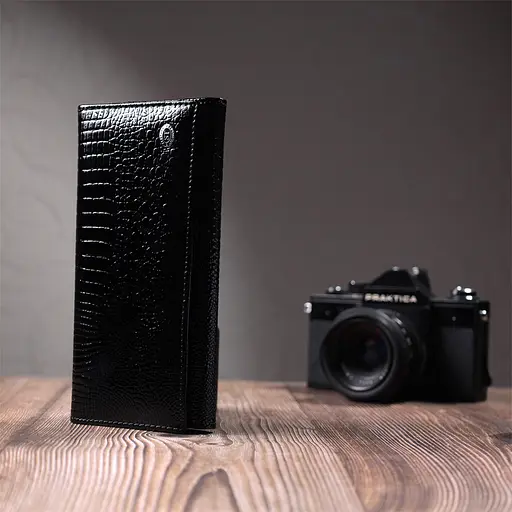 Кожаный женский кошелек ST Leather 18.5х9.5х2.5 см acs0029397 - фото 10