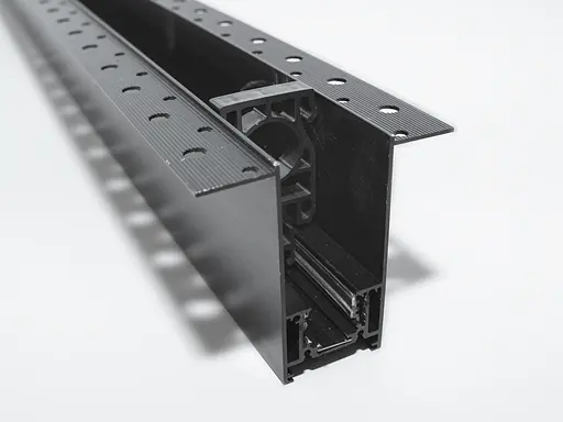 Рейлинг-шинопровод для магнитной трековой системы, для скрытой установки - фото 1