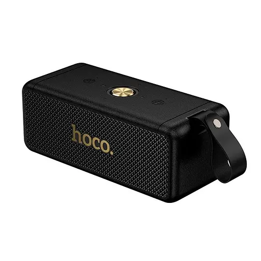 Акустика бездротова Hoco HT1 Pro Marquis sports BT speaker чорна - фото 3