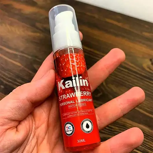 Їстівний гель-лубрикант зволожуючий зі смаком полуниці 30 мл - фото 4