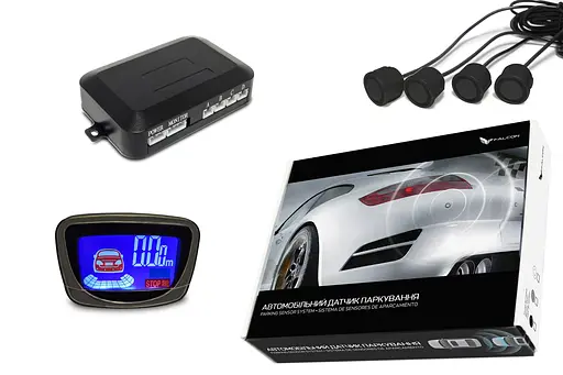 Паркувальний радар Falcon 818F black-4 датчика