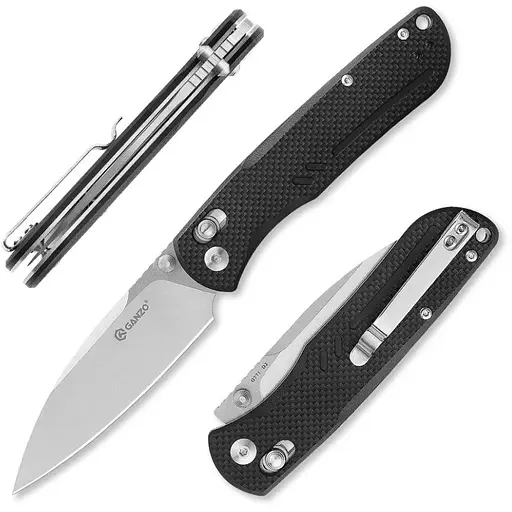 Нож складной Ganzo G771-BK черный