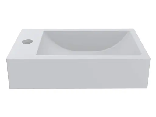 Умивальник Miraggio Faro R mirasoft 0001083, Білий матовий - фото 4