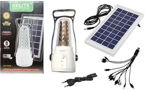 Фонарь станция дневного света GD-light GD-7666 36 led + solar Powerbank - фото 6