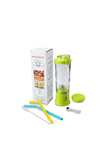 Портативний блендер Enjoy Blend 63710440 лайм (салатовий) - фото 2