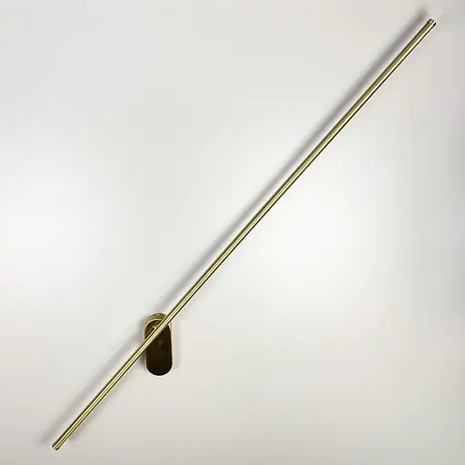 Сучасне лінійне бра в латунному корпусі 150 см Line F Арт. WB 26/1500 AB  - фото 2