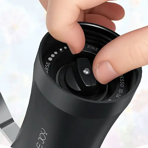 Кавомолка ручна Circle Joy Coffee Grinder (CJ-SMDJ01) Black - фото 4