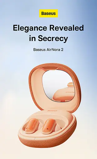 Навушники Baseus AirNora 2 TWS Gradient Orange - фото 5