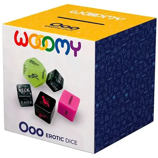 Набір кубиків Wooomy Ooo 5 Dice Set (EN) - фото 4