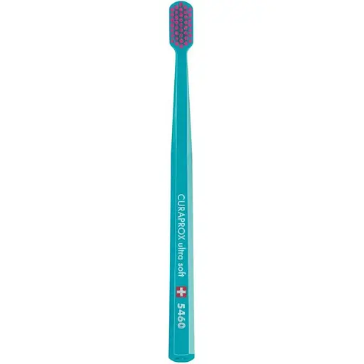 Зубна щітка Curaprox Ultra Soft 5460 бірюзова з червоним