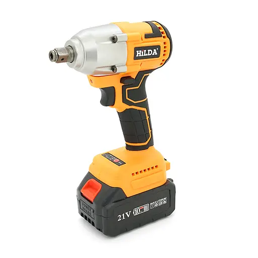 Гайковерт Hilda зарядное устройство аккумулятор 10*18650 4 болтовые насадки d12.5мм 330*280*95mm 3kg - фото 4