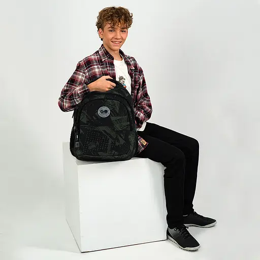 Рюкзак GoPack Teens 162L-3 Черный (GO26-162L-3) - фото 17