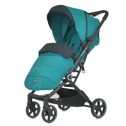 Детская прогулочная коляска-книга El Camino ME 1099 Lyra Sea Green Зеленая - фото 2