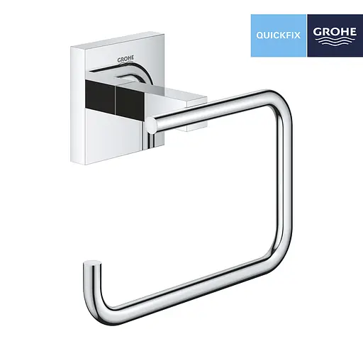 Держатель туалетной бумаги Grohe QuickFix Start Cube 40978000 Хром - фото 4