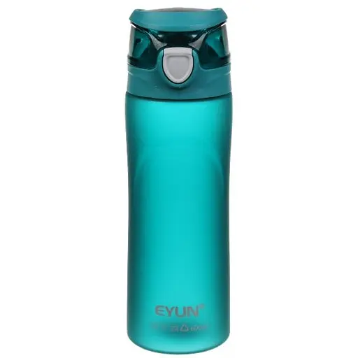 Пляшка для води спортивна Laprida EYUN пластикова 600 мл смарагдова (67-2809)