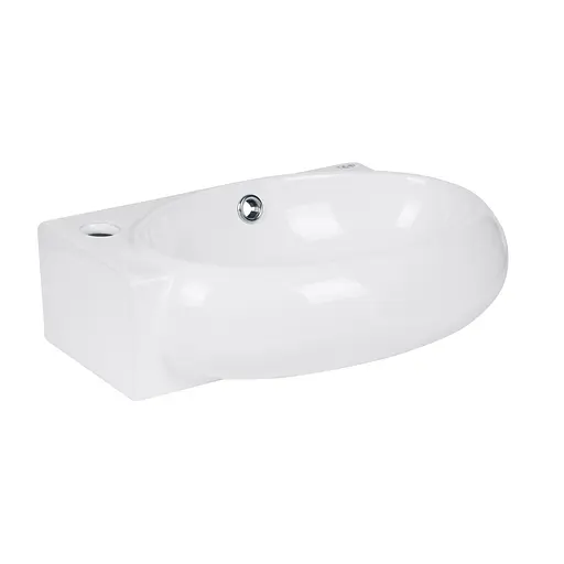 Умивальник Qtap Leo 420x280x150 White QT11111008RW, Білий - фото 4