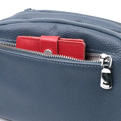 Кожаная женская сумка Vintage 23х14х11.5 см sum0026547 - фото 10