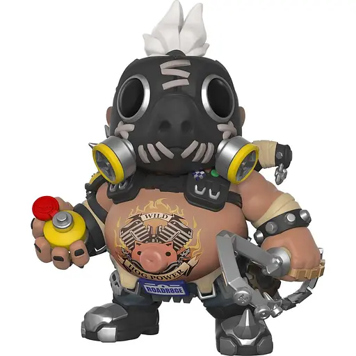 Фігурка Funko Pop Овервотч Турбосвін Overwatch Roadhog 15 см O R 309 - фото 2