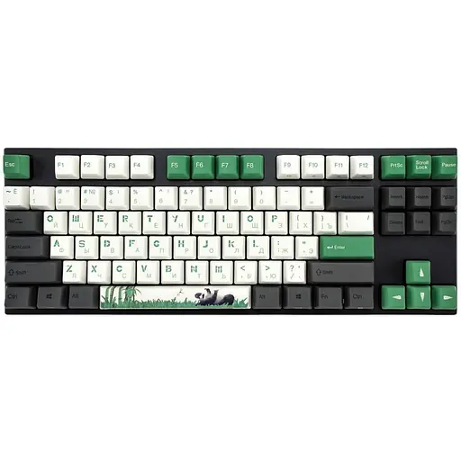 Клавіатура Varmilo APT87 Panda R2 C-TK Brown WL/USB-A White Led (A92A029D3A5A17A007) - фото 1