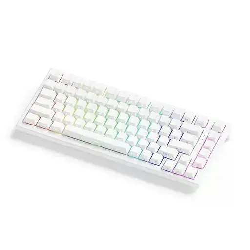 Игровая магнитная клавиатура Akko TAC75 / 8К / Проводное подключение / Akko AstroAim Magnetic Switch / White - фото 4