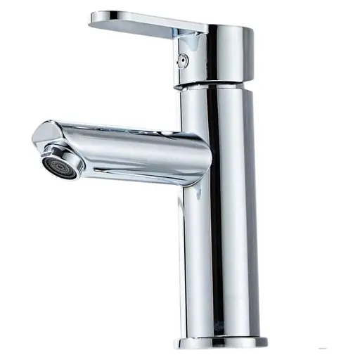 Змішувач для раковини Опис Змішувач виготовлений з високоякісних матеріалів, а хромована обробка надасть сучасного вигляду