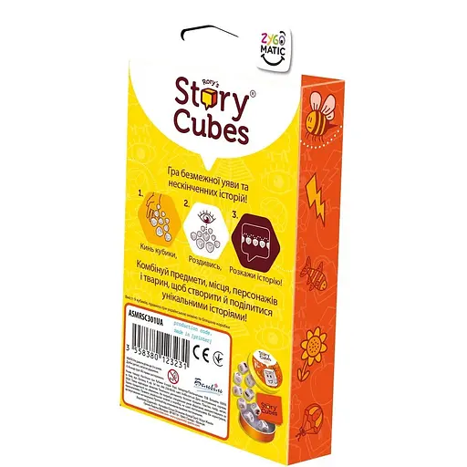 Настільна гра Asmodee Rory’s Story Cubes Кубики Історій Рорі Класика - фото 2