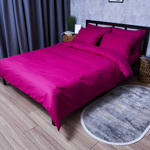 Підковдра Moon&Star Бязь Gold Люкс Crimson Elegance Полуторна Євро 160x220 см - фото 1