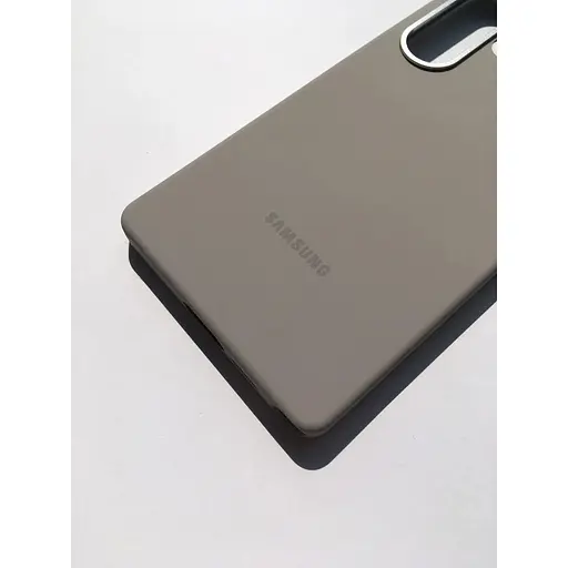 Оригінальний протиударний силіконовий чохол Samsung Silicone Case для Galaxy S25 Ultra Gray EF-PS938CJEGWW - фото 5