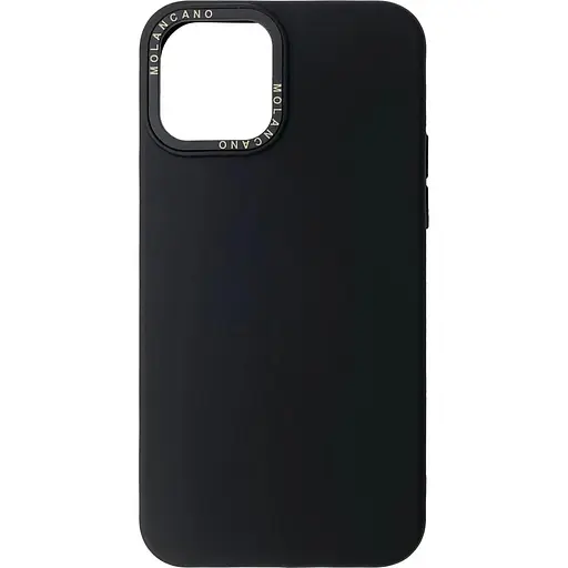 Чохол-накладка Molan Cano Silicone SF Jelly Mixxi для Apple iPhone 12 Pro Max (black) - фото 2