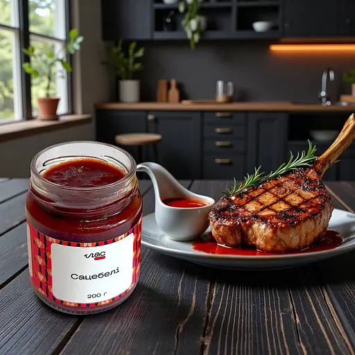 Крафтовий соус Сацебелі Сливовий (200 г)
 - фото 5