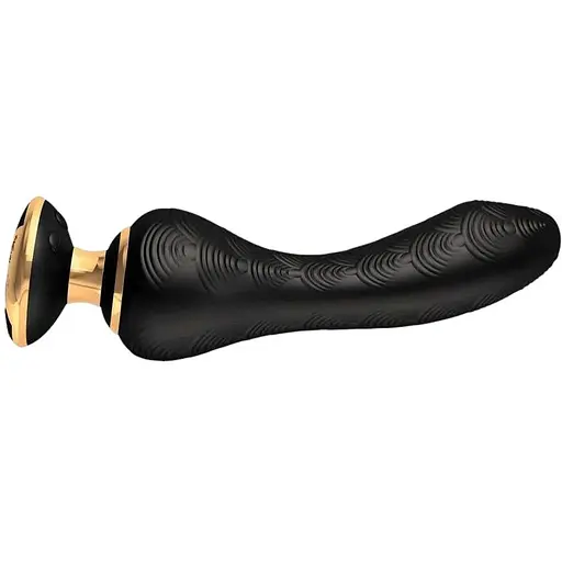 Вибратор для точки G Shunga Sanya Black Гибкий ствол