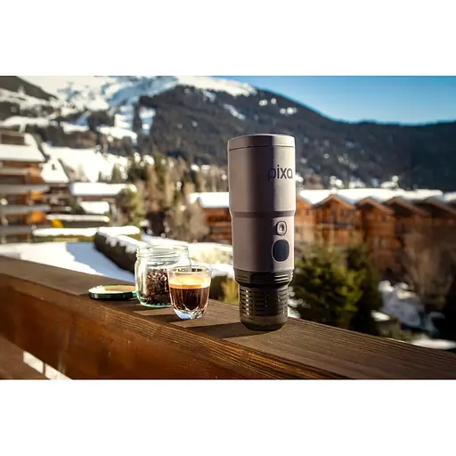 Портативна еспресо-кавоварка Wacaco Pixapresso, електрична, для меленої кави та капсул - фото 27