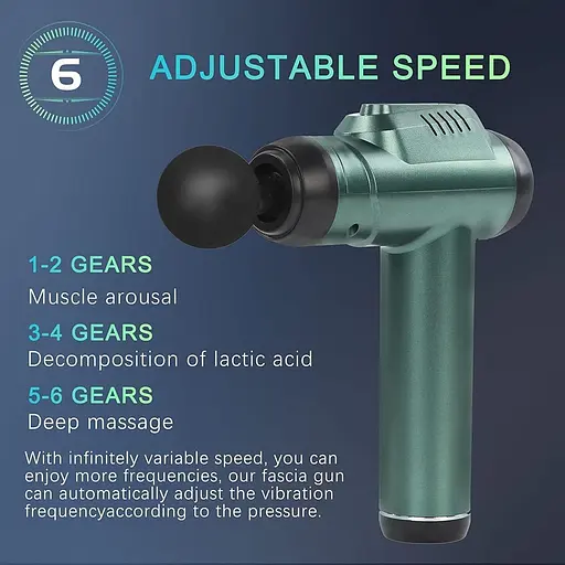 Пистолет для перкуссионного массажа WowTowel - фото 2