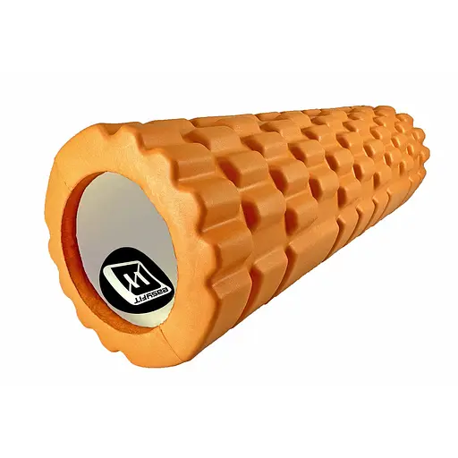 Масажний ролер EasyFit Grid Roller Mini 30 см помаранчевий (EF-2017-OR) - фото 1