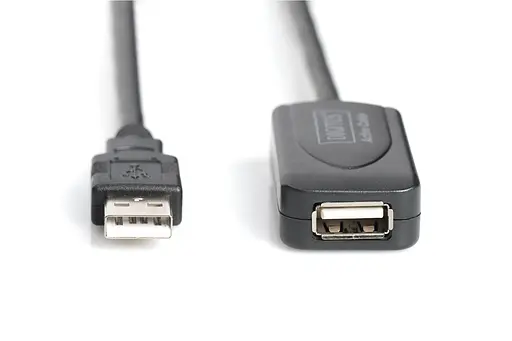 Digitus Подовжувачь USB 2.0 Active Cable, A/M-A/F, 20 m - фото 2