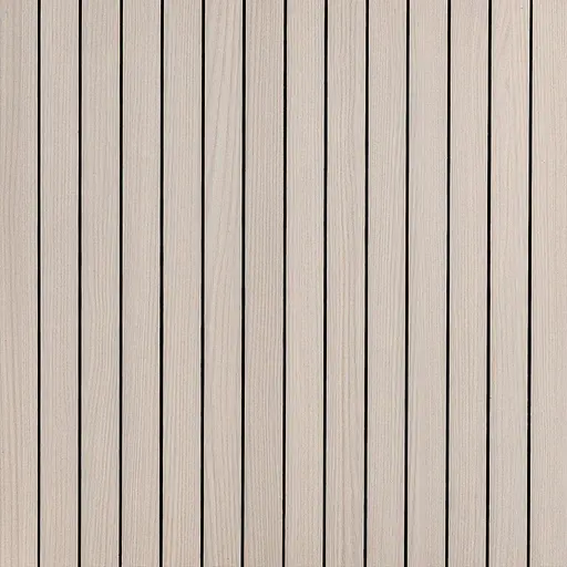 Покрытие виниловое самоклеющееся 3D рейки 600х600х2,8мм Ясень кремовый SW-00002199 - фото 1