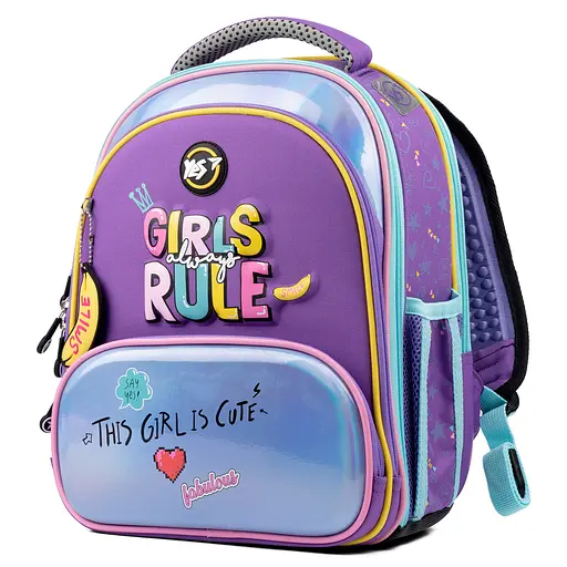 Школьный рюкзак  каркасный YES S-30 JUNO ULTRA Premium Girls style - фото 2
