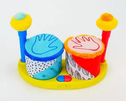 Музыкальная игрушка Lamaze L27472 Моя первая барабанная установка - фото 3