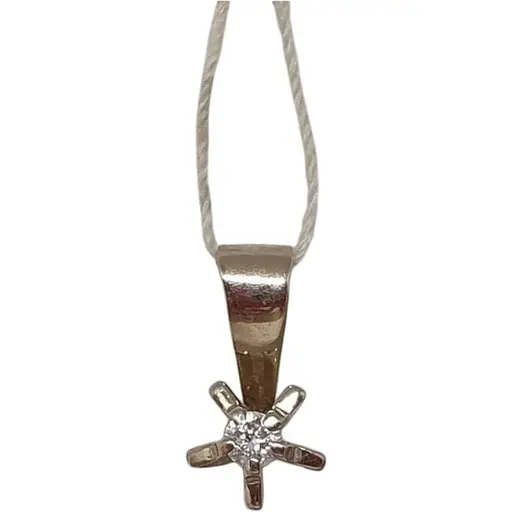 Золота підвіска ЮЗ "Багет" з діамантом. 0В410329236/21