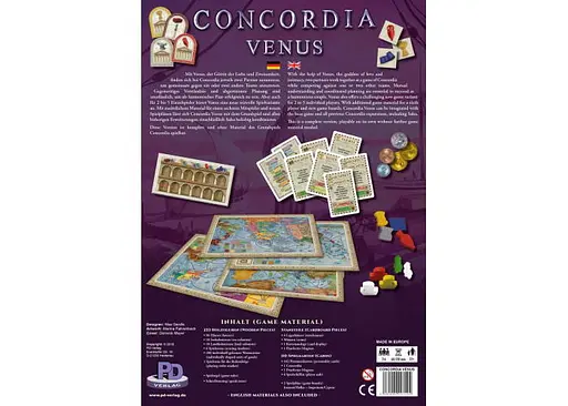 Настольная игра PD-Verlag Конкордия: Венера (Concordia Venus) (англ.) (PS117) - фото 2