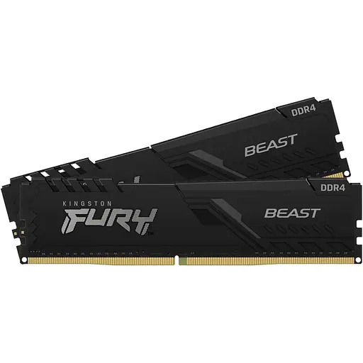 Модуль памяти DDR4 Kingston FURY Beast 2x32GB 3200MHz (KF432C16BBK2/64) [154338] - фото 2