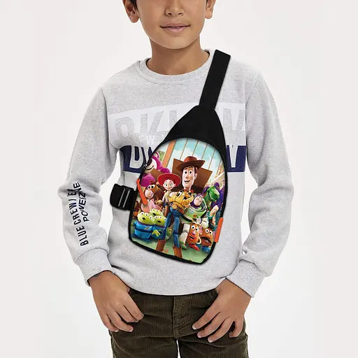 Сумка через плече дитяча Історія іграшок 29х17 см сумка слінг для хлопчика (02295)