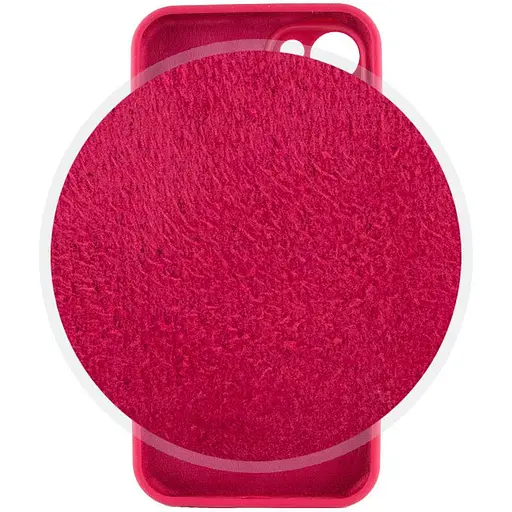 Чехол Epik Silicone Case Full Camera Protective AA для Apple iPhone 15, 6.1 Красный/Rose Red - фото 5
