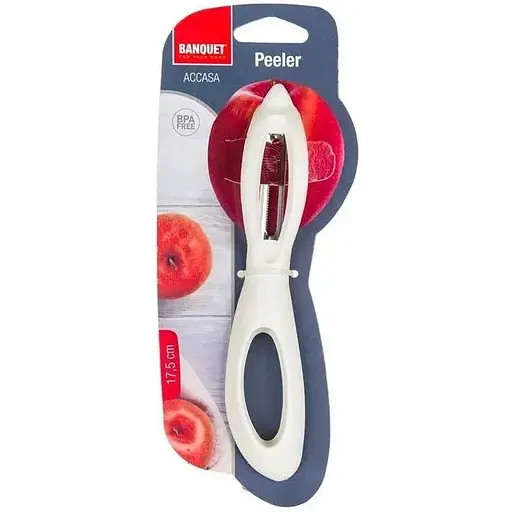 Овощечистка из нержавеющей стали 17.5 см Banquet Accasa - фото 4