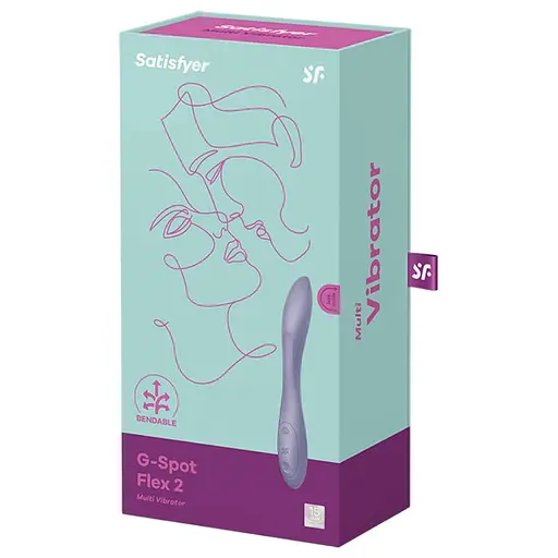 Гнучкий вібратор Satisfyer G-Spot Flex 2 19.5 см бузковий - фото 5