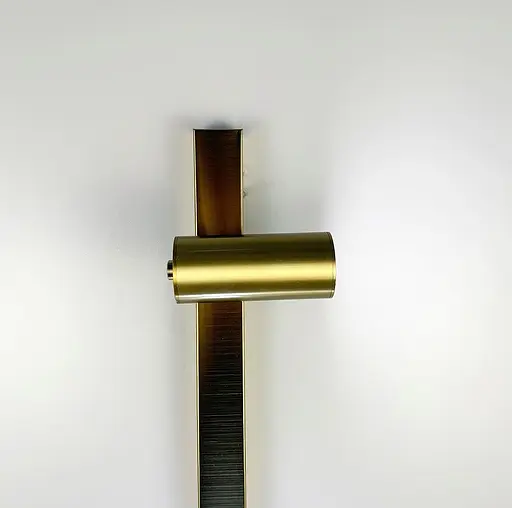 Лінійний настінний світильник зі спотом та матовим плафоном Line F G 5703-800 AB - фото 5