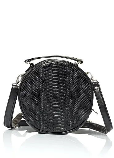 Жіноча кругла сумка Sambag 20х20х10 см 000195640