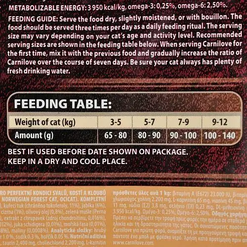 Сухой корм Carnilove Cat Large Breed для кошек больших пород утка и индейка 2 кг - фото 5