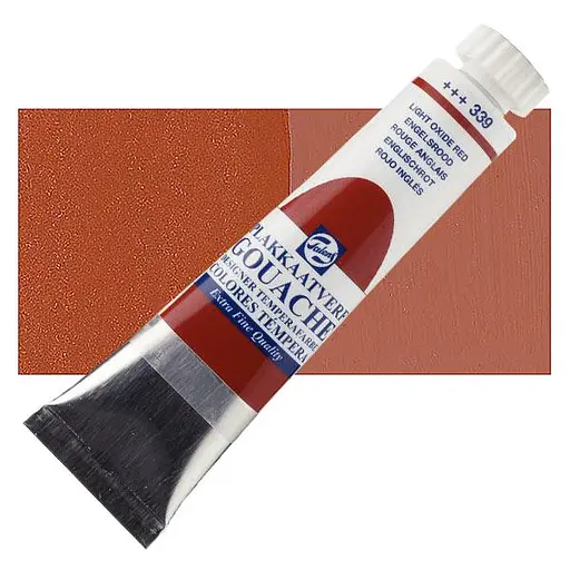 Краска гуашевая Talens (339) Оксид красный светлый 20 мл Royal Talens - фото 1